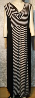 ANITA SCHWARZ WEISS  BI BI STRETCH TUNIKA SHIRT KLEID Gr. 48 50