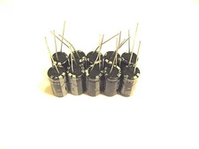 1000uF 25V (10x) Electrolytic Capacitors 25V 1000uF Volume 10x20mm 