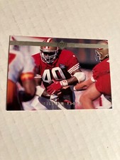 SAN FRANCISCO 49ERS William Floyd 1995 UD special edition fb card see scan