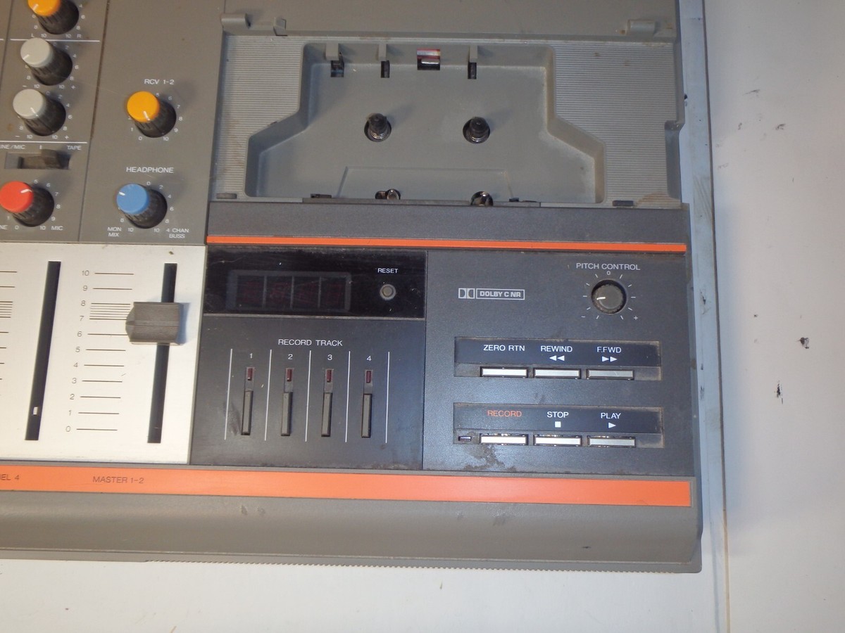 Vintage Fostex 250AV Audio/Visual 4-Track Cassette Recorder