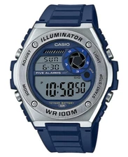 Casio MWD100H-2AV Men's 100M Multifunction Alarm Chronograph Dual Time Watch