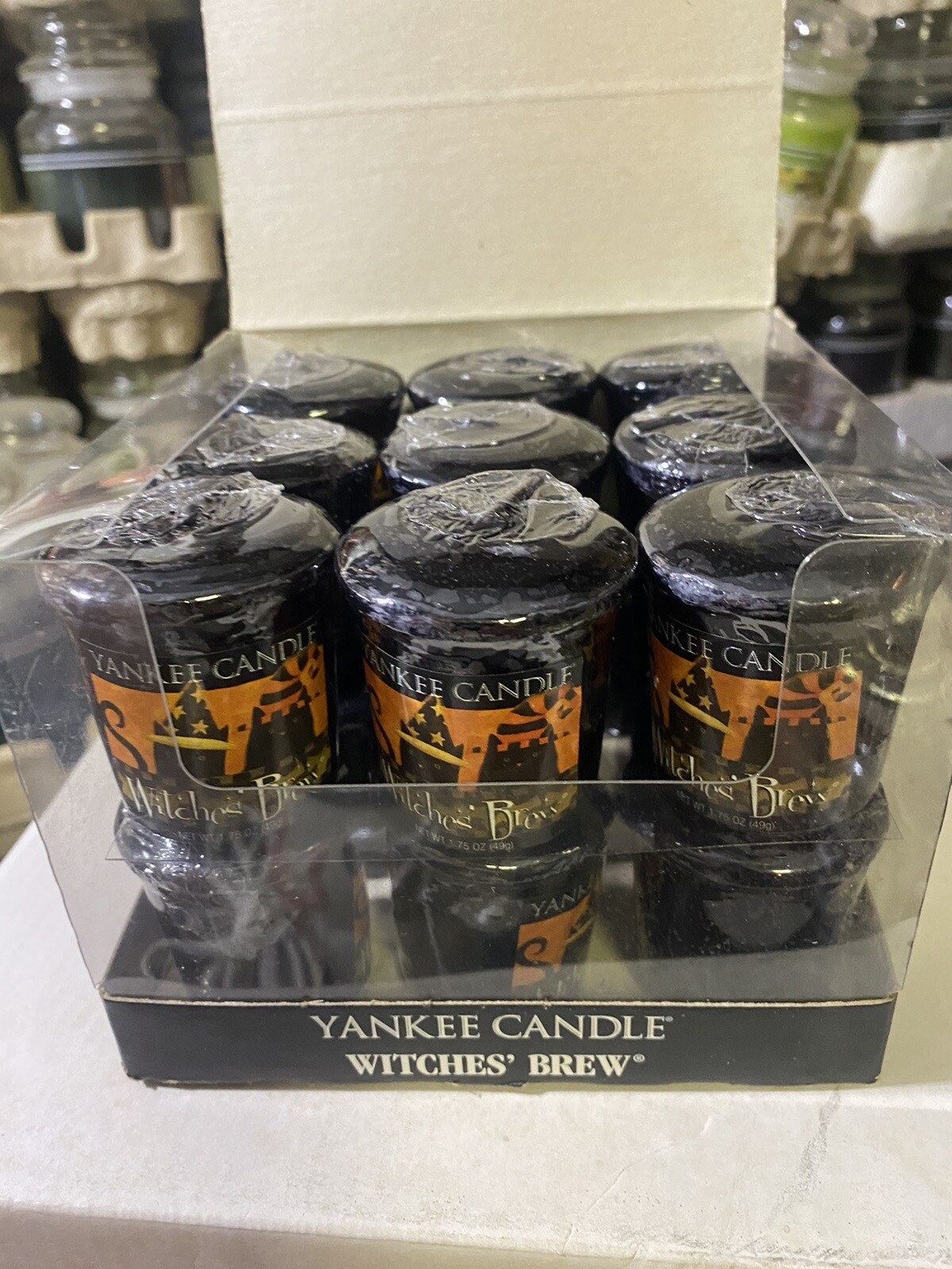 Yankee Candle Witches Brew Votive Candles Full Box Of 18 eBay