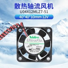 Nidec U04X12MLZ7-51 4010 12V 0.05A 4cm cooling fan