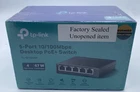 TP-Link TL-SF1005P Commutateur de Bureau 5 Ports 10/100Mbps avec 4 Ports PoE+