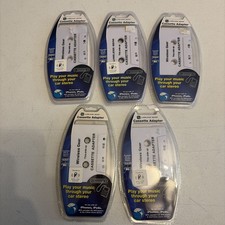 5 Car AUX Adapter Cassette I Phone I Pod Android 3.5mm Input Transmitter LOT