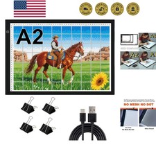 A2 Extra Large Tracing LED Light Pad for Diamond Art, Sketching, Painting - A...