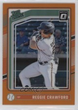 2024 Panini Donruss Optic Rated Prospects Orange Prizm /199 Reggie Crawford 07dr
