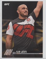2017 Topps UFC Knockout Topps.com Online Exclusive 5x7 Gold /10 Ilir Latifi ne5