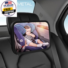 SEAMETAL Car Baby Mirror Adjustable Wide Angle Car Rear Seat Baby/Child Safety M