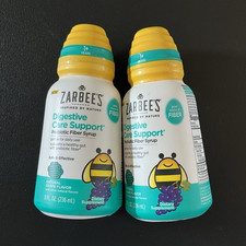 Zarbees Prebiotic Fiber Syrup Digestive Suppo...