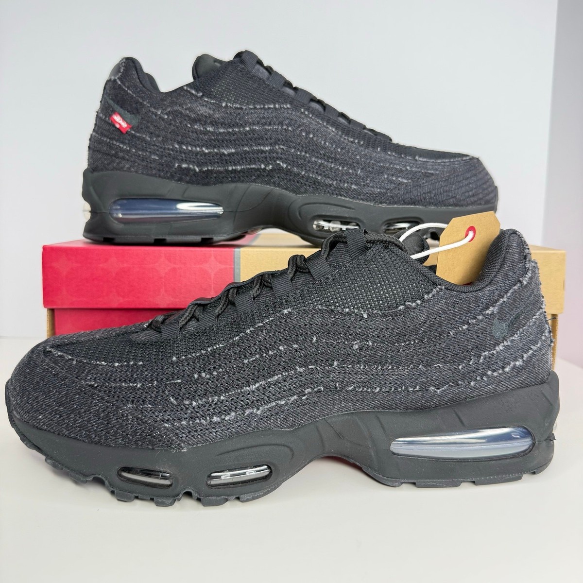 Nike Air Max 95 OG Levi's Triple Black Size 13 Men | eBay