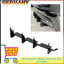 Heck Ansatz Diffusor Heckschürze für Mercedes-Benz W176 A45 AMG 2013-18 SCHWARZ