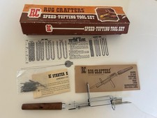 Rug Crafters Speed Tufting Tool Set Original Box Tufting Gauge