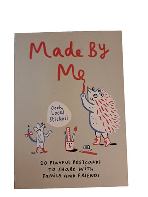 Made By Me 20 playful Postcards to share with family and friends