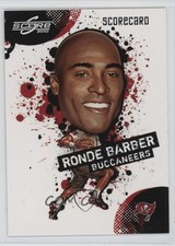 2010 Score NFL Players Ronde Barber #17 1cx3