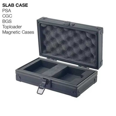 Premium Trading Card Slab Storage Case for PSA, CGC, BGS, Magnetic Cases and Top