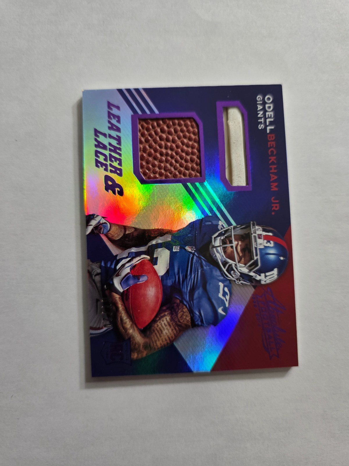 Odell Beckham Jr. Panini Absolute Tools of the Trade Rookies #OB Complete Rookie-Anniversary