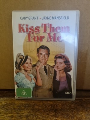 Kiss Them for Me (DVD, 1957) Region 4