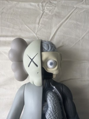 KAWS Companion Dissected 14 Inch Grey Vinyl Figure Medicom Toy | eBay