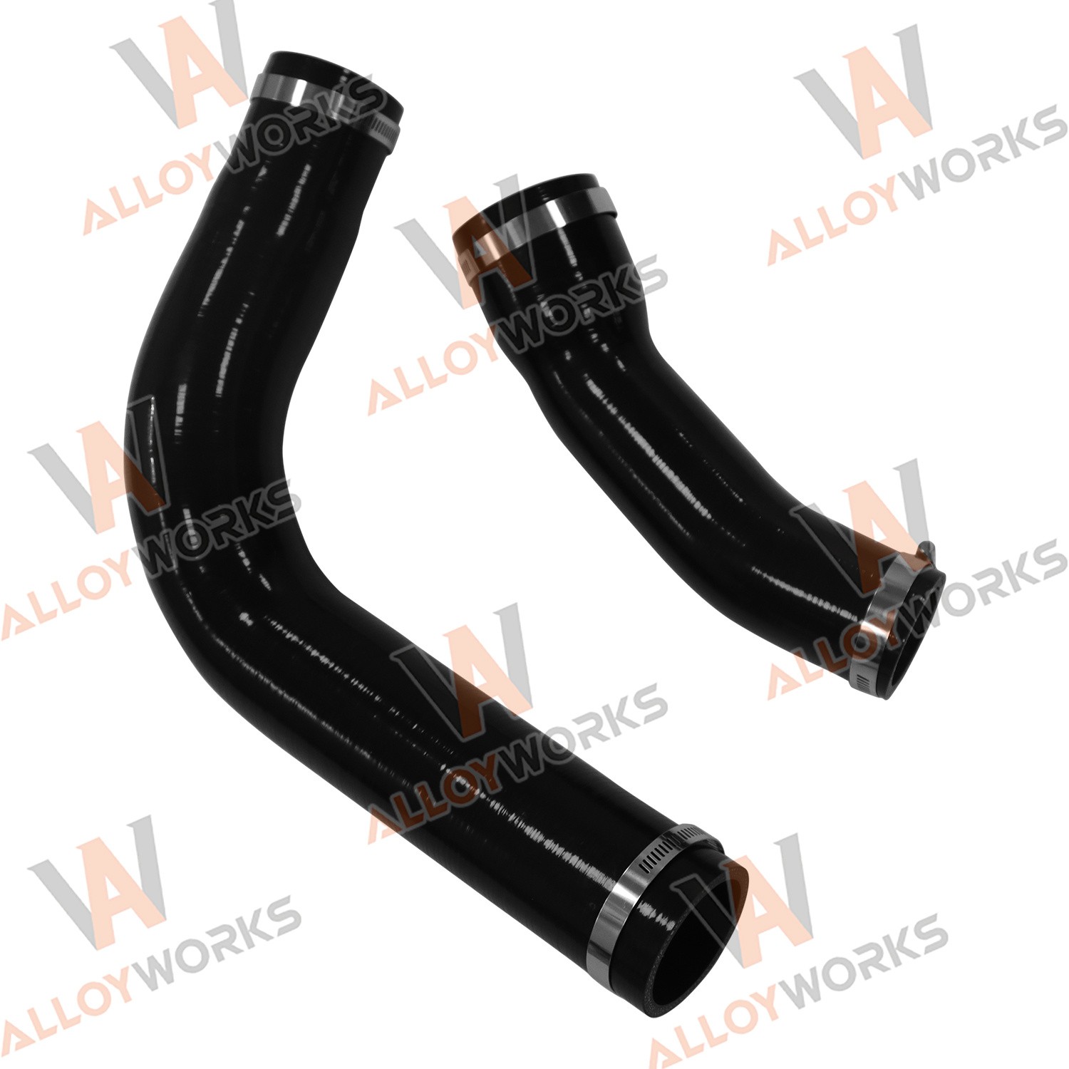 Left Air Intake Intercooler Hoses for 2014-20 2016 Maserati Ghibli M157 3.0L.