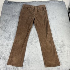 Vintage Lee Corduroy Pants Brown 34x32 Academic Cords Riders