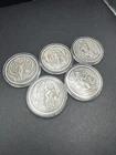 2020 Pheli Mint Succubus 2oz .9999 Silver Coins - Complete Set 5, Antique Finish