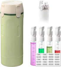 4  in  1 Leak  Proof Travel Dispenser for Shampoo, Conditioner, Lotion  Perfume