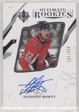 2017-18 Ultimate Collection Rookies 141/399 Madison Bowey #75 Auto 8db