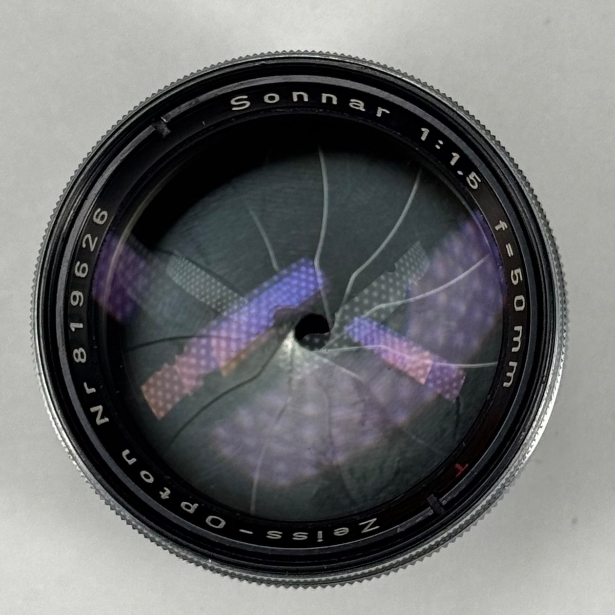 Zeiss-Opton Sonnar 50mm f/1.5 T rangefinder lens for CONTAX | eBay