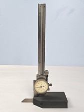 Used Starrett 250 6" Vernier Height Gage No Scribe Broken Dial Indicator Lock