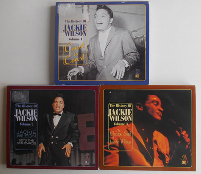 THE HISTORY OF JACKIE WILSON Volume 1/2/3 - 3 x 2-Disc CD Set Bundle (2006)