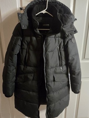 Addie Water Resistant Quilted Hooded Parka Size Medium