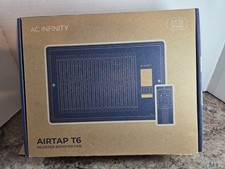 AIRTAP T6 White, Quiet Register Booster Fan, Heating / Cooling 6 x 10  Register