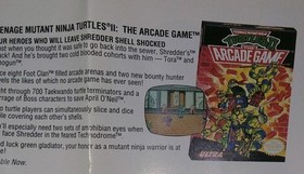 Teenage Mutant Ninja Turtles II: The Arcade Game. CIB STARTER! + Famicom Cart. 