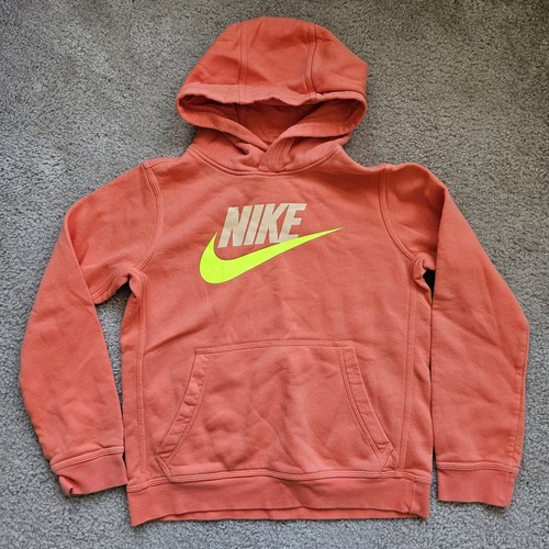 Nike crewneck hoodie sweatshirt bundle blue teal orange boys size large - Picture 5 of 8