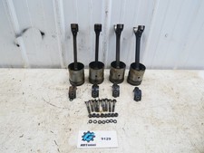 55-71 Cj2a Cj3a Jeep Willys L134 Set Of 4 Pistons Cylinder Connecting Rod F134