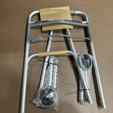 2010-2020 Drive Medical PreserveTech Deluxe Two Button Folding Walker with OEM