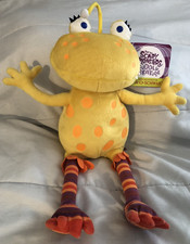 FAO SCHWARZ Not So Scary Monsters Polly the Jolly Monster Plush New NWT