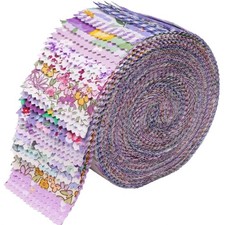 40 Strip Jelly Roll Fabric 2.5" X 44"  Cotton Strips Bundles - Jelly Rolls for