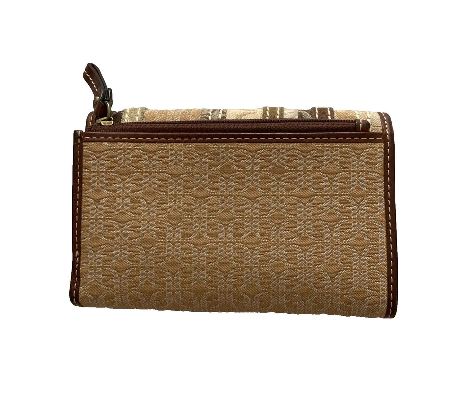 Cartera vintage Fossil triple pliegue Foto 2 de 4