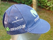Nalini Pinarello Movistar Race Team Casquette Traditional Cycling Cap