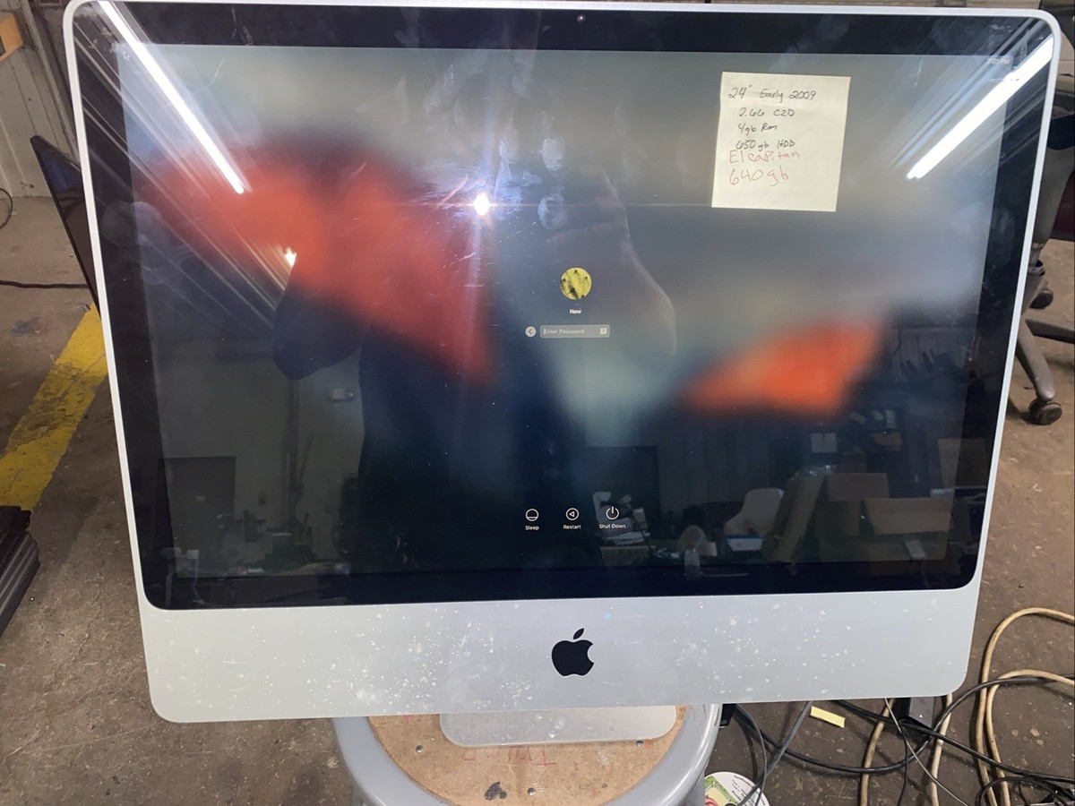 Apple iMac Early 2009 24” 2.66Ghz C2D, 4GB Ram, 640GB HDD