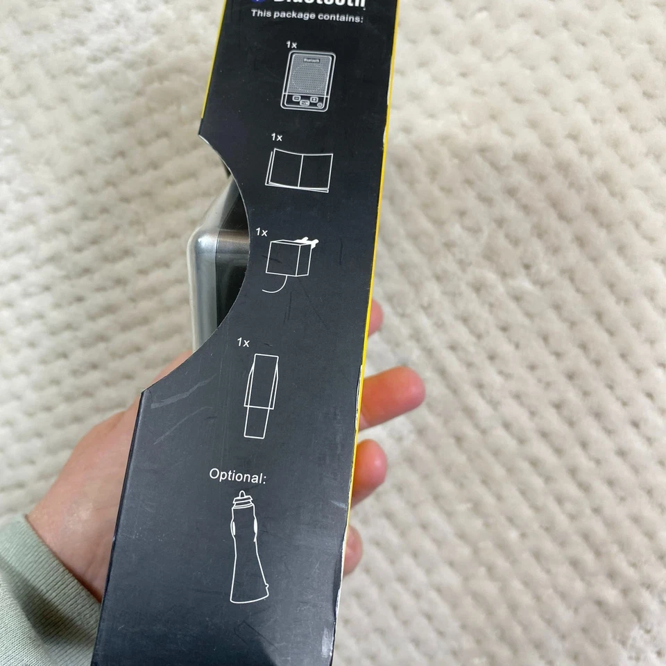 Bluetooth Speakerphone Car Kit Office Home Sun Visors for Cellphones - Image 3 of 4