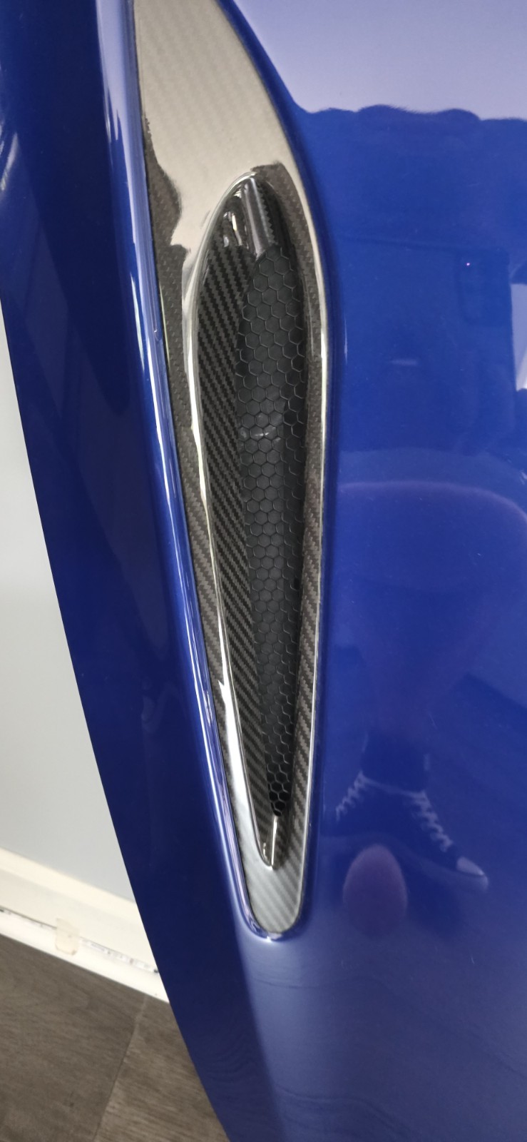 McLaren 720s Aurora Blue Hood OEM