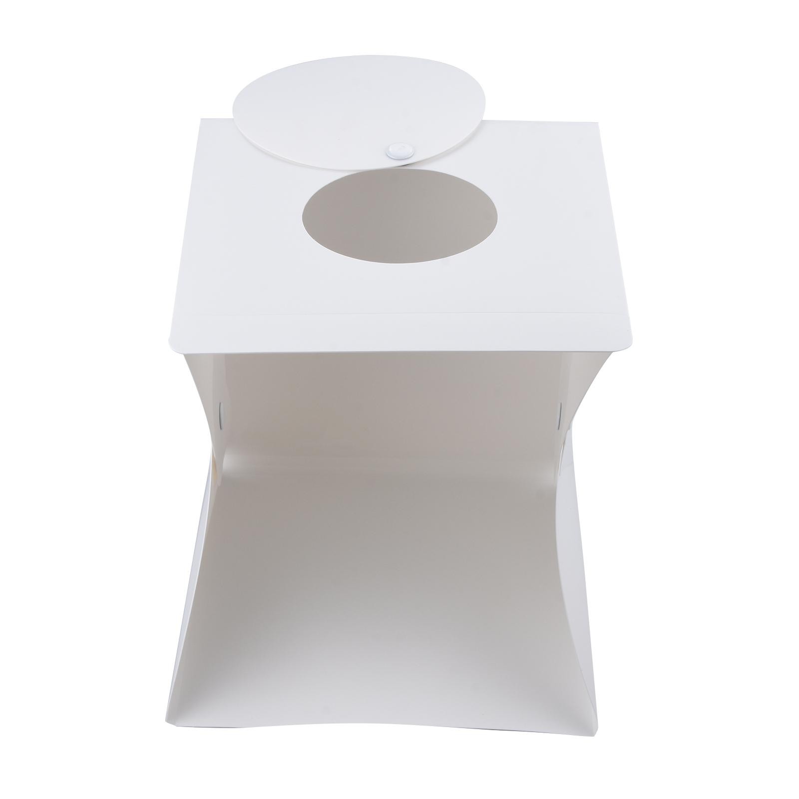 9" White Portable Small LED Photography Studio Soft Box Studio Take Pictures j