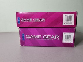 Sega Game Gear Console w/ Box + PowerBack w/ Box - *READ FOR PARTS OR REPAIR*
