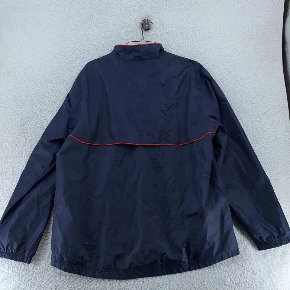 Куртка мужская Boston Red Sox XL темно-красная бейсбольная на молнии ветровка Reebok - Изображение 4 из 4