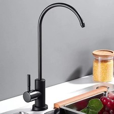 Kitchen Sink Faucet Brushed Nickel Single Handle Swivel Pull Down Mixer Sprayer