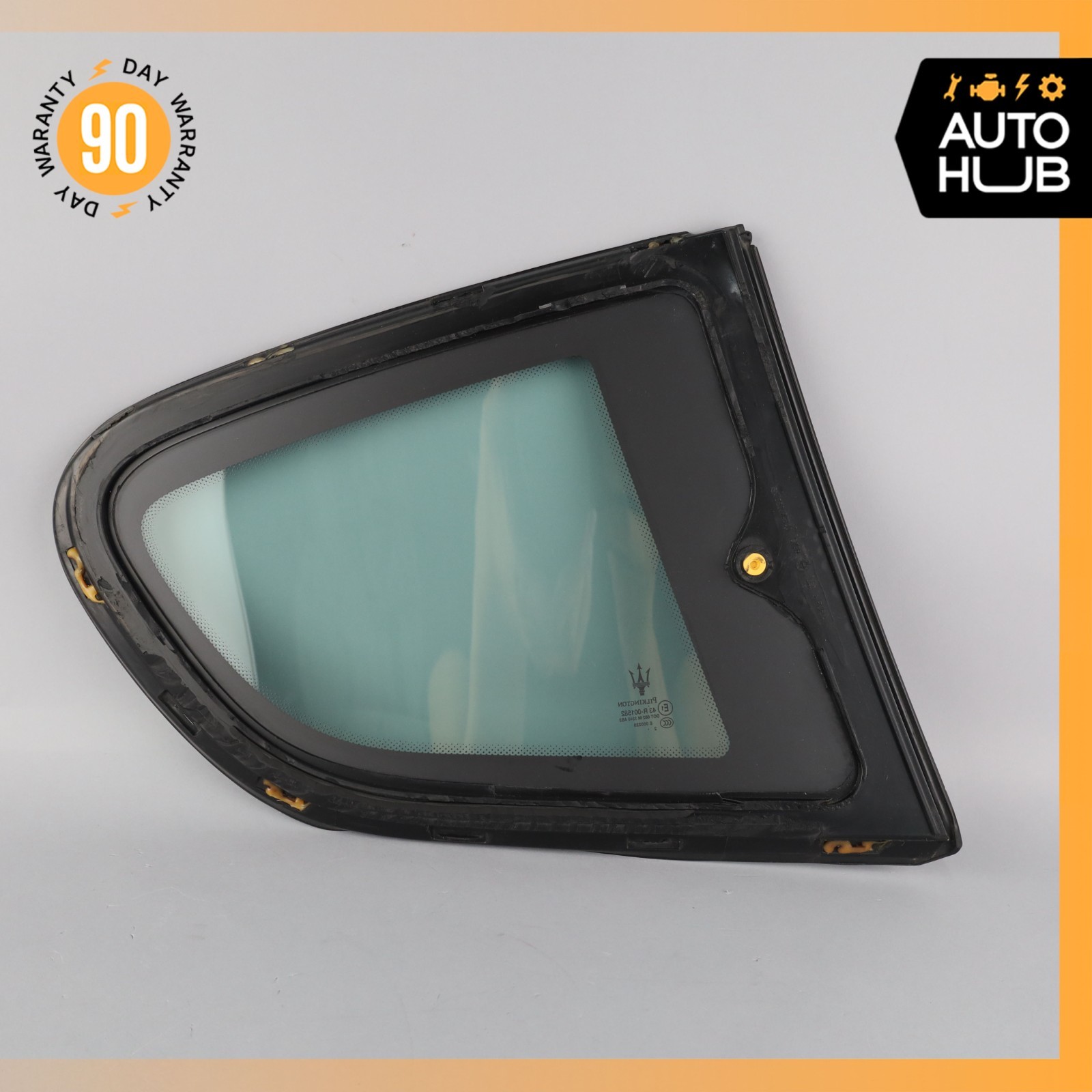 Maserati GranTurismo M145 Coupe Rear Left Side Quarter Window Glass OEM 60k