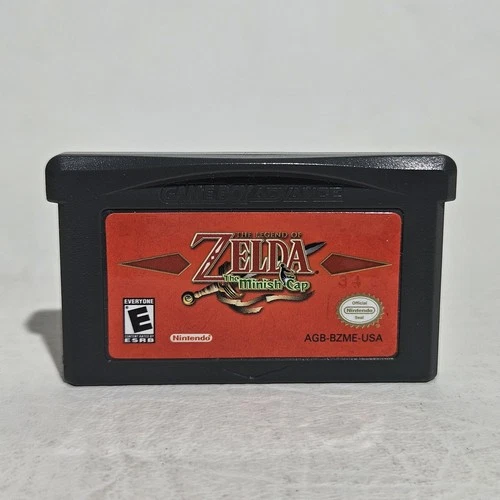 Legend of Zelda: The Minish Cap (Game Boy Advance, 2005) GBA Authentic Tested